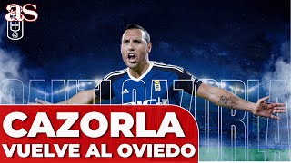 SANTI CAZORLA FICHA por el REAL OVIEDO así se ANUNCIÓ de forma OFICIAL su REGRESO a CASA  AS [upl. by Takakura]