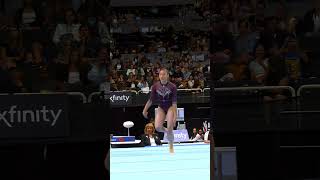 Alicia Zhou Floor 2023 Xfinity Championships Senior Women Day 1 Slow Motion shorts 3 [upl. by Airamalegna]