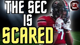 Michael Smith BREAKOUT Ready  4⭐️ South Carolina Gamecocks Tight End Recruit  Highlights [upl. by Iroc]