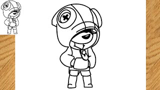 How to Draw Brawl Stars  Spike [upl. by Sunshine]