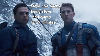 steve and bucky being steve and bucky for 5 minutes [upl. by Thilda]