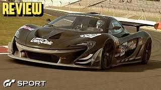 GT SPORT  McLaren P1 GTR REVIEW [upl. by Anehsuc902]