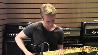 Schecter USA Custom PT Standard Demo by Josh Wibaut [upl. by Ainniz]