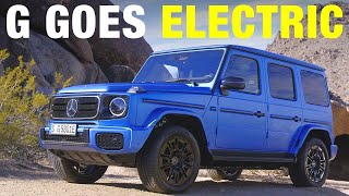 The GWagen Goes Electric  2025 MercedesBenz G580 with EQ Technology First Look [upl. by Sueddaht435]