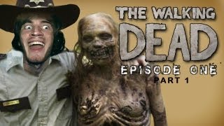 The Walking Dead  Lets Play  Episode 1 A New Day  Part 1  Walkthrough  Playthrough [upl. by Ahsinhoj]