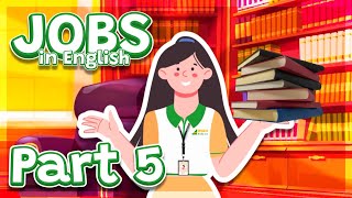 Bé Học Chủ Đề Nghề Nghiệp Trong Tiếng Anh  Learn About Jobs In English Part 5 [upl. by Ytineres]