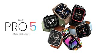 ColorFit Pro 5  Your smartwatch your way [upl. by Ayk]