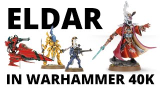 Craftworld Eldar  an Army Overview in Warhammer 40K for Codex Aeldari [upl. by Shaylah]