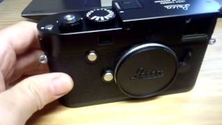 Leica MPType240 Body [upl. by Ennovihc]