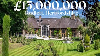 £15 million mansion Radlett  Hertfordshire Selling via Damion Merry Luxury Property Partners [upl. by Asirralc]