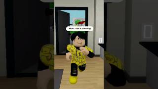 NO WAYDAD CAUGHT SNEAKING OUT WITH HIS GIRLFRIEND AT 3 AM on Roblox Brookhaven RP shorts roblox [upl. by Cumine228]