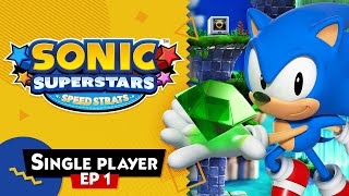 Sonic Superstars Speed Strats  Single Player [upl. by Nevag]