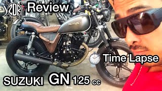 🥇Suzuki GN BRATStyle 🛠 Full Review modificada en Mexico time lapse process [upl. by Stalker322]