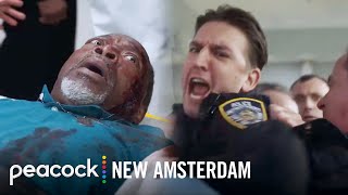 Hospitals Turmoil to Rescue Injured NYPD Officer  New Amsterdam [upl. by Notlem505]