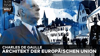 14 September 1958 Adenauer und de Gaulle initiieren die deutschfranzösische Annäherung [upl. by Kassia]