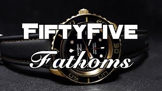 FiftyFive Fathoms Mod  Seiko SNZH60 [upl. by Kinsman]