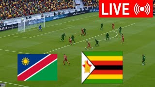 🔴LIVE Namibia vs Zimbabwe  Africa Cup of Nations PES 21 Video Simulation And Live Score [upl. by Balch]