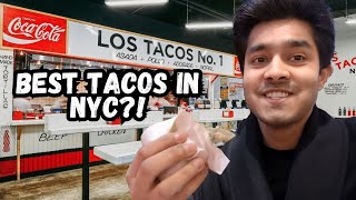 Los Tacos No1 NYC Food Review [upl. by Ahtennek]