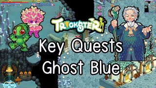 Trickster Online  ทำ Key Quests Ghost Blue 🔑👻 [upl. by Rohclem817]