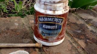 One of my better TIPS Hammerite Krust Rust Killer [upl. by Llerrej]