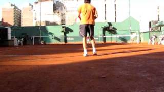 Tenis  Entrenamiento de control y profundidad  Tennis training [upl. by Nylzor]