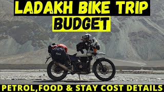 My Ladakh bike trip cost  Leh Ladakh bike trip expenses  Leh Ladakh tour budget with full details [upl. by Melise]