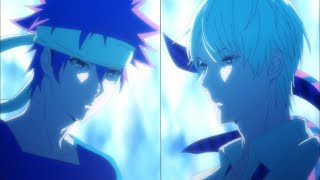 SHOKUGEKI NO SOMA AMV  YUKIHIRA SOMA VS EISHI TSUKASA [upl. by Sremmus]