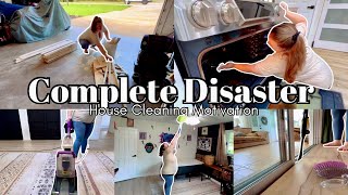 Complete Disaster Showing It All Extreme Deep Cleaning Motivation  Whole House Clean With Me [upl. by Teryl]