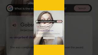 meaning of Gobsmacked celpip celpipexam english [upl. by Barthelemy]