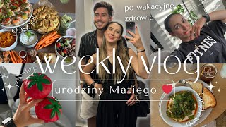 WEEKLY VLOG 🌸 świetujemy💃🏻 Co z moją dietą🍳 antybiotyk na AZS 🫠 [upl. by Sutton304]