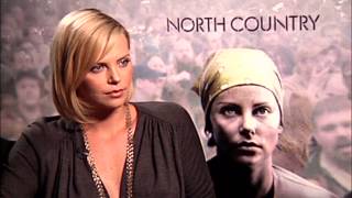 North Country Charlize Theron Interview  ScreenSlam [upl. by Anerdna]