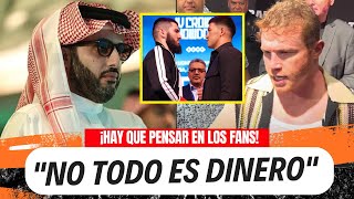 TURKI HUMILLA A CANELO Y LE DA CLASES DE HUMILDAD BAJA EL PRECIO DEL PPV DE BIVOL VS BETERBIEV [upl. by Bonnibelle]