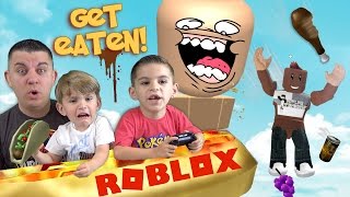 GET EATEN GET POOPED OUT REPEAT ROBLOX [upl. by Hambley]