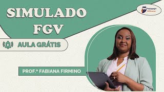 Simulado Banca FGV  Pedagogia para Concurso [upl. by Koh596]