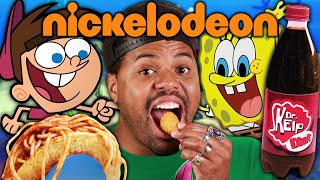 Guess The Nickelodeon Show From The Food  People Vs Food [upl. by Obellia]