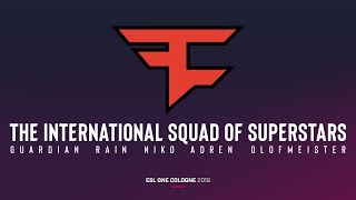 ESL One Cologne 2019  FaZe Clan The International Squad of Superstars [upl. by Collayer]