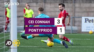 Uchafbwyntiau  Highlights Cei Connah 31 Pontypridd  JD Cymru Premier [upl. by Arratahs359]