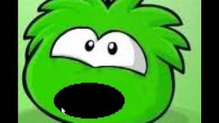 Grren Puffle singing Gummy Bear [upl. by Truman]