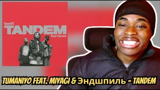 TumaniYO feat Miyagi amp Эндшпиль  Tandem  Reaction amp Analysis Russian Subtitle [upl. by Lenno]