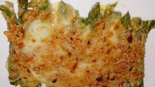 ESPARRAGOS VERDES GRATINADOS  Mis recetas de internet [upl. by Boniface903]