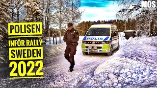 Polisen och säkerhet inför Rally Sweden 2022 [upl. by Sebastien]