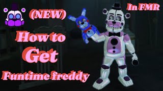 How to get Funtime Freddy in FMR collab with PGHLLEGO [upl. by Sanez]