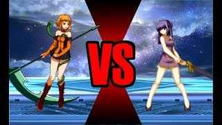 Kureha Yamisaka vs Risha MUGEN [upl. by Elisabet168]