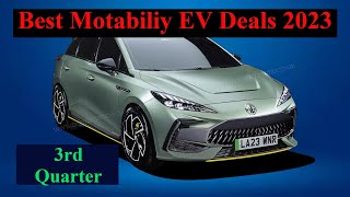 Best Motability EV Deals 2023 Third Quarter [upl. by Aynwad]