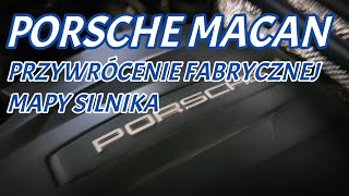 Przywracanie fabrycznej mapy silnika Porsche Macan 2018  OBDSERWIS Jakub Szymanuszka 732444043 [upl. by Naihtsirc]