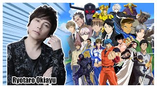 Ryotaro Okiayu  Voice Roles Compilation [upl. by Ynnod851]