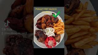 POULET FRIT ALLOCO ET POMME FRITE [upl. by Messing155]