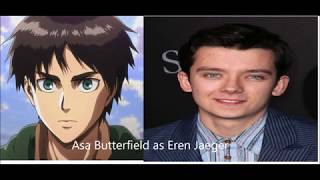 Live action titan fan cast [upl. by Riehl423]