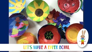 Lets make a Papier Mache Bowl [upl. by Waylen]