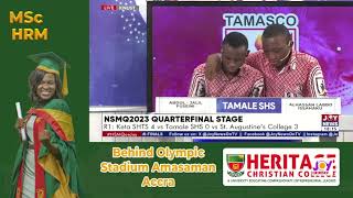 7th Quarterfinal Tamale SHS vs St Augustines College vs Keta SHTS [upl. by Ronal744]